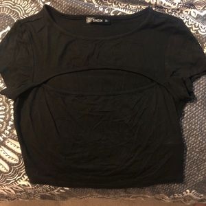 Shein cut out top
